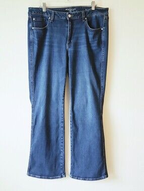 Chicos Define Me Flare Denim Jeans Size 16R